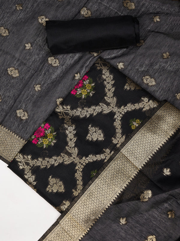Women’s Cotton Unstitched Suit Set | Elegant Ethnic Ensemble