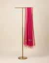 Pink Lightweight Cotton Silk Dotted Dupatta | Elegant Everyday Ethnic Drape