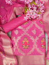Women’s Cotton Unstitched Suit Set | Elegant Ethnic Ensemble
