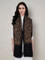Woolen Women Shawl with Intricate Traditional Motif & Ornate Woven Border | 80 x 40 Inches