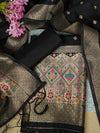 Women’s Banarasi Silk Unstitched Suit Set | Luxurious Ethnic Ensemble