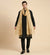 Organza Zari Buta Mens Dupatta – Gold Tone with Gold Woven Design
