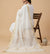 White Cotton Dupatta with Golden Border | Lightweight Ethnic Wrap
