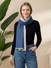Everyday Reversible Solid Bamboo Silk Women's Stole | Lightweight Wrap