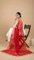 Red Lightweight Cotton Silk Dotted Dupatta | Elegant Everyday Ethnic Drape