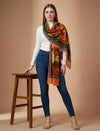 Signature Bamboo Silk PrintedStole | Heritage Pichwai & Miniature Art Inspired Print