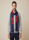Reversible Woolen Acrylic Muffler | Classic Winter Essential (70 × 12 Inches)