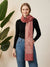 Everyday Bamboo Silk Heritage Printed Reversible Red Stole
