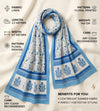 Linen Ethnic Printed Women Dupatta