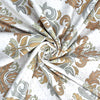 Queen Size 210 TC Elastic Fitted Cotton Bedsheet Set with 2 Pillow Covers (72 × 78 Inches)