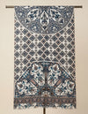 Signature Bamboo Silk Printed Stole | Heritage Floral & Geometric Ethnic Print