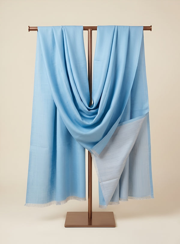 Everyday Reversible Solid Bamboo Silk Women's Stole | Lightweight Wrap