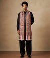 Mir-e-Khas Traditional Kashmiri Kani Weave White Shawl for Men – Wool Blend