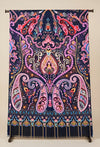 Signature Bamboo Silk Paisley PrintedStole | Heritage Ornamental Floral Print