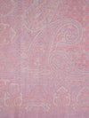 Pink Jamawar Wool Blend Women Shawl with Intricate Paisley Weave – 80×40 Inches