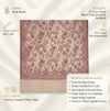 Naqsh-e-Kashmir All-Over Floral Woven Kani Jacquard Wool Blend Beige Shawl