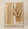 Beige Cotton Embroidered Dupatta | Summer Edit Lightweight Ethnic Essential