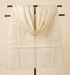 Off White Cotton Embroidered Dupatta | Summer Edit Lightweight Ethnic Essential