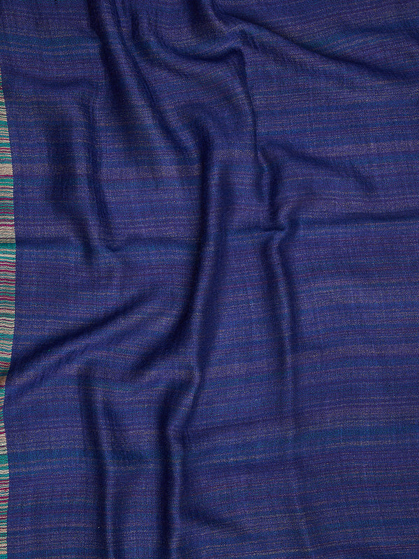 Reversible Woolen Mens Stole with Classic Striped Weave | Elegant Winter Wrap (80 × 28 Inches)