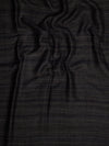 Reversible Woolen Women Stole with Fine Striped Weave | Soft Wrap (80 × 28 Inches)