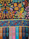 Bamboo Silk Heritage Printed Mens Stole | Refined Traditional Statement Wrap (80 × 28 Inches)