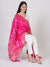 Rani Paithani Silk Dupatta with Traditional Peacock Motifs (Size: 2.5x1 m Approx)