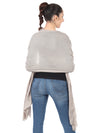 Micro Wool Solid Women Stole | Lightweight Essential (80 × 28 Inches)