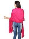 Micro Wool Solid Women Stole | Lightweight Essential (80 × 28 Inches)