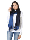 Reversible Bamboo Silk Women Stole | Elegant Dual-Tone Statement Wrap (80 × 28 Inches)