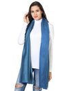 Reversible Bamboo Silk Women Stole | Elegant Dual-Tone Statement Wrap (80 × 28 Inches)