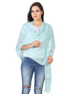 Micro Wool Solid Women Stole | Lightweight Essential (80 × 28 Inches)