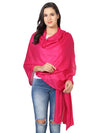 Micro Wool Solid Women Stole | Lightweight Essential (80 × 28 Inches)