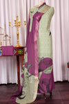 Women’s Linen Unstitched Suit Set | Elegant Ethnic Ensemble