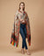 Signature Bamboo Silk Floral PrintedStole | Heritage Botanical Border Print