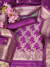 Women’s Cotton Unstitched Suit Set | Elegant Ethnic Ensemble