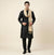 Cotton Embroidered Mens Dupatta – Beige Tone with Buta Work