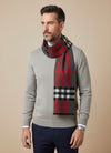 Reversible Woolen Acrylic Muffler | Classic Winter Essential (70 × 12 Inches)