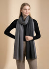 Everyday Reversible Solid Bamboo Silk Women's Stole | Lightweight Wrap