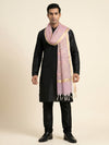 Organza Meena Jaal Mens Dupatta – Rani with Gold Woven Design