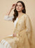 Sheer Gold Tissue Buta Dupatta with Subtle Shine