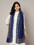 Reversible Woolen Women Stole with Fine Striped Weave | Soft Wrap (80 × 28 Inches)