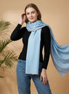 Everyday Reversible Solid Bamboo Silk Women's Stole | Lightweight Wrap