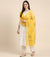 Elegant Yellow Cotton Zari Buta Dupatta | Lightweight Ethnic Drape