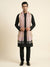 Organza Meena Jaal Mens Dupatta – Lavender with Gold Woven Design