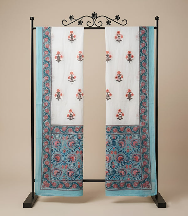Linen Ethnic Printed Women Dupatta