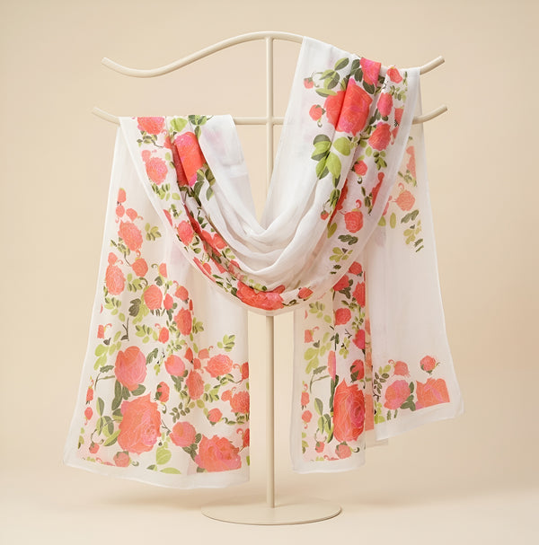 Linen Ethnic Printed Women Dupatta