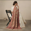 Naqsh-e-Kashmir All-Over Floral Woven Kani Jacquard Wool Blend Beige Shawl