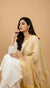 Gold Lightweight Cotton Silk Dotted Dupatta | Elegant Everyday Ethnic Drape