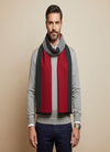 Reversible Woolen Acrylic Muffler | Classic Winter Essential (70 × 12 Inches)