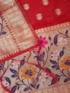 Women’s Banarasi Silk Unstitched Suit Set | Luxurious Ethnic Ensemble